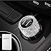 MQOUNY Car Charger,Bling Diamond Dual Cushion Women Girls Charge USB Car Adapter Compatible for iPhone Xs Max/XR/XS/X/8/7/6 Plus,Galaxy S10/S10+/S10e/Note9 and More (Silver)