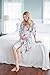 Baby Be Mine Maternity Labor Delivery Nursing Robe Hospital Bag Must Have (S/M pre Pregnancy 4-10, Isla)
