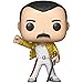 Funko Freddie Mercury [Wembley Stadium 1986]: Queen x POP! Rocks Vinyl Figure & 1 POP! Compatible PET Plastic Graphical Protector Bundle [#096 / 33732 - B]