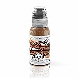 World Famous Tattoo Ink – Vegan-Friendly Professional Tattooing Inks – Sahara, 1/2 Ounce