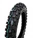 MMG Tire Set Front 2.50-10 and Rear 3.00-10 Knobby Tread for Trail Off Road Dirt Bike Motocross Mini 10 inches Rim