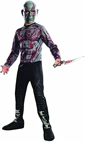 Rubies guardians of The galaxy Drax Destroyer costume, child Large