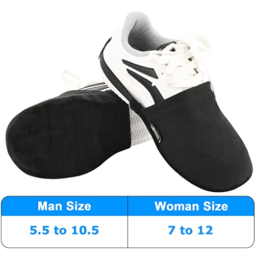 Cosmos 2 Pcs Bowling Shoe Slider Bowling Shoes Cover Sock Sole Slide