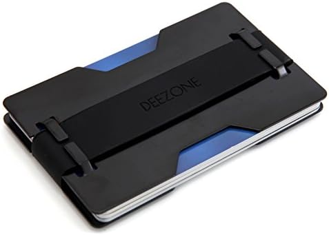 RFID Blocking Slim Wallet - Manganese Steel Minimalist Wallet Front Pocket Money Clip