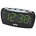 Jensen JCR-208A AM/FM Alarm Clock Radio with 1.8-Inch Green LED Display