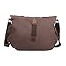 HDE Vintage Canvas Messenger Bag Leather Military Tactical Style Travel Shoulder Field Bag fits 13 Inch Laptop