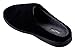 J. Fiallo Mens New Terry, Plush and Relaxing Slip-on Clog Slippers in 3 Cool Two Tone Colors (Large / 10-11, Black/Grey)