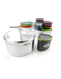 GSI 68181 Glacier Outdoor   Juego de cocina (acero