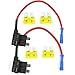 UCEC Add-A-Circuit Blade Style ATC Low Profile Fuse Holder Fuse Tap(2set)