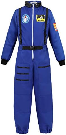 Astronaut Costume for Kids Space Suit Role Play Dress up Costume