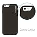 CaseCrown iPhone 6 Plus Case, Perfect Fit & Soft Interior, Lux Glider Case (Black Obsidian)