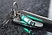 Glow Fob - Stainless Steel Glow In The Dark Keychain - TEC S3