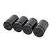 TOMALL Tire Valve Stem Caps Black Bullet Shell for Motorcycles Vans ATV