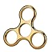 2017 NEW Without Bearing Frame Shell For Tri-Spinner Hand Spinner EDC Fidget Toy Iusun for Kids Adults (Gold)