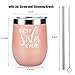 Best Sister Ever - Big, Little, Soul Sister Gifts from Sister - Funny Sister Birthday, Rakhi, Long Distance Friendship, Best Friend Gift Ideas for Women, New Sisters, Girls, BFF - LEADO Wine Tumbler