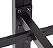 SLEEPLACE 18 Inch High Profile Heavy Duty Steel Slat / Mattress Foundation / Bed Frame, Full