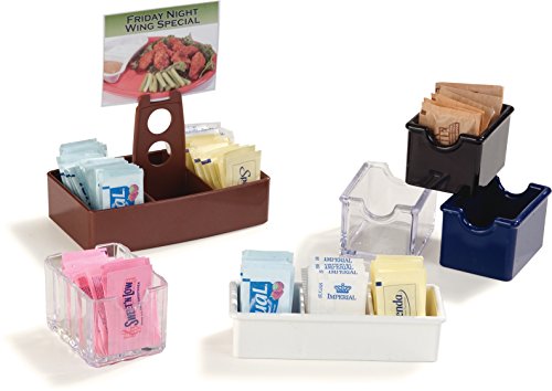 image for Carlisle 455007 Sugar Caddy, 20 Packet Capacity, 2.12