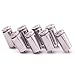 9mm Bullet Casing Polished Push Pins in Chrome - Set of 8