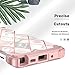 Galaxy Note 10 Plus Case, ZHK Marble 3 Layer Heavy Duty Shockproof Case Hard PC+Silicone Rubber Hybrid Sturdy Armor Full-Body Protective Case for Samsung Galaxy Note 10 Plus 5G(2019)-Rose Gold