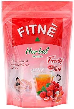 Fitne Herbal Infusion LYCHEE FLAVORED 2.25G. PACK 15SACHETS