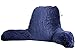 DailyNordic Nordic Large Plush Reading Pillow - Great for Adults, Teens, and Kids - Shredded Foam Bedrest Pillow with Armrests-TV, Pregnancy Lumbar & Head Neck Coccyx Relax Lower Back Support Cushion