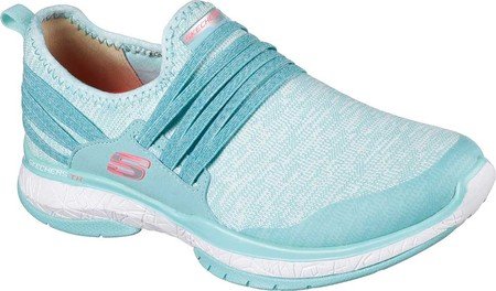 Skechers Women's Burst TR Inside Out Sneaker,Turquoise,US 6.5 M