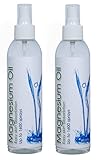 2x Magnesium Oil Spray - Pharmaceutical Grade. High Potent 27.5% Concentration â€“ 2x 8 fl oz / 237 ml, Two Pack / Two Bottles / Two Count