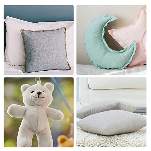 BUTUZE Polyester Fiber, High Resilience Fill Fiber, Premium Fiber Fill, Stuffing for Small Dolls
