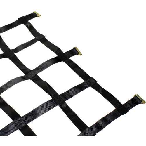 42" x 82" Heavy Duty Cargo Net with E-Fittings & Cam Buckles