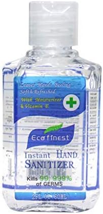 Dowager Botanical Hand Sanitizer Gel,60ml/2oz Free Foaming Hand Sanitizer,No Rinse Foam Hand Soap Gel,Kid Friendly,Travel Size with Moisturizing Formula (Blue)