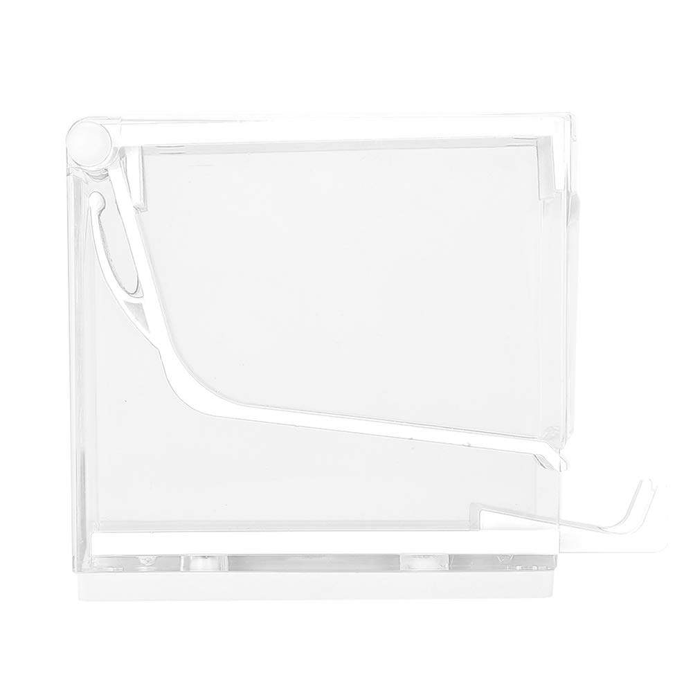 Yinhing Cotton Roll Dispenser,Cotton Roll Holder 2 Colors Cotton Roll Divider Press Type Holder(White)