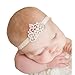 Fullkang Crown Hairband Princess Baby Girl Crystal Pearl Crown Headband (white)