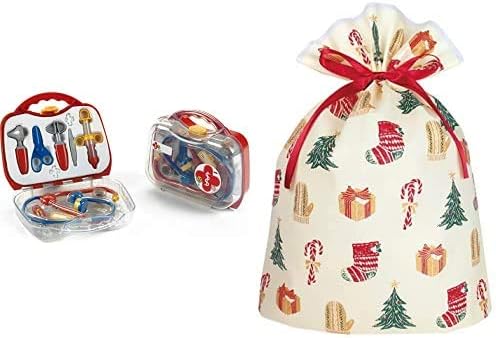 Amazon クライン Klein お医者さんセット Kl4624 インディゴ クリスマス ラッピング袋 グリーティングバッグll ハッピー クリスマス Xg497 おもちゃ おもちゃ