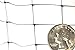 Ross Garden Netting (Multi-Use Netting for Use Around Yard and Garden) Black Mesh Plastic Netting, 14 feet x 45 feet