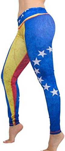 Women's Leggings Pants Venezuela Tricolor Large