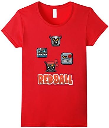 Women's Red ball 4 Crazy T-shirt Medium Red