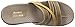Skechers Women's Reggae Kingston Slide Sandal, Desert Crazy Horse Leather, 8 M US