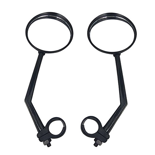 image for Being funny A Pair of Glass Bike Mirrors Cycle Mirrors 360 Rotation Bi