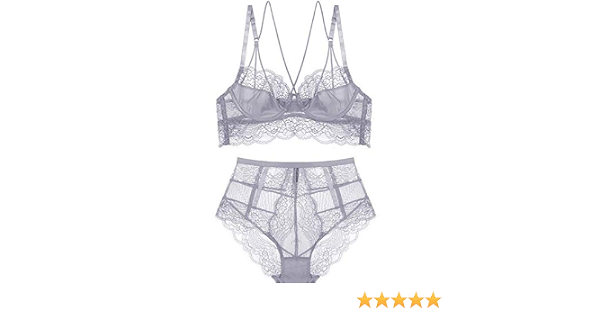 Amazon.com: April Mint Los Angeles Negro Cereza Encaje Conjunto de Lencería  (Bralette+Bottom) : Ropa, Zapatos y Joyería