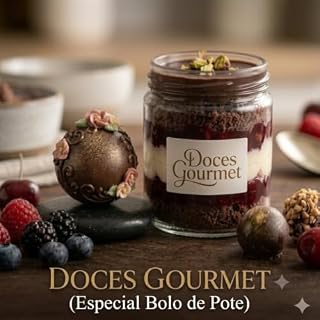 Livro DOCES GOURMET : Especial bolo de pote e delícias de sucesso
