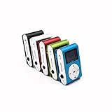 Myvision Mini MP3 Player Clip USB LCD Screen Support for 32GB Micro SD TF card