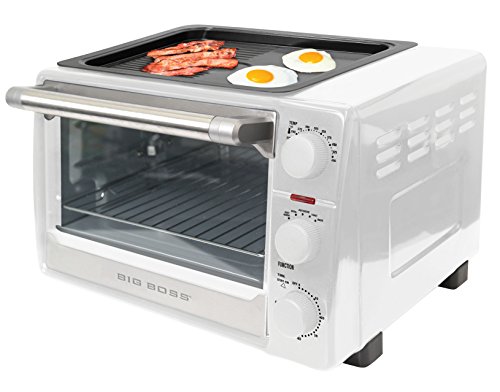 Big Boss 11 in 1 oven Combo WHITE roasts, grills, bakes, broils, toasts, fries, and more!
