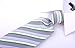 Scott Allan Collection Green & Gray Necktie for Men - Woven Ties for Him - Green and Grey Suit Ties for Him