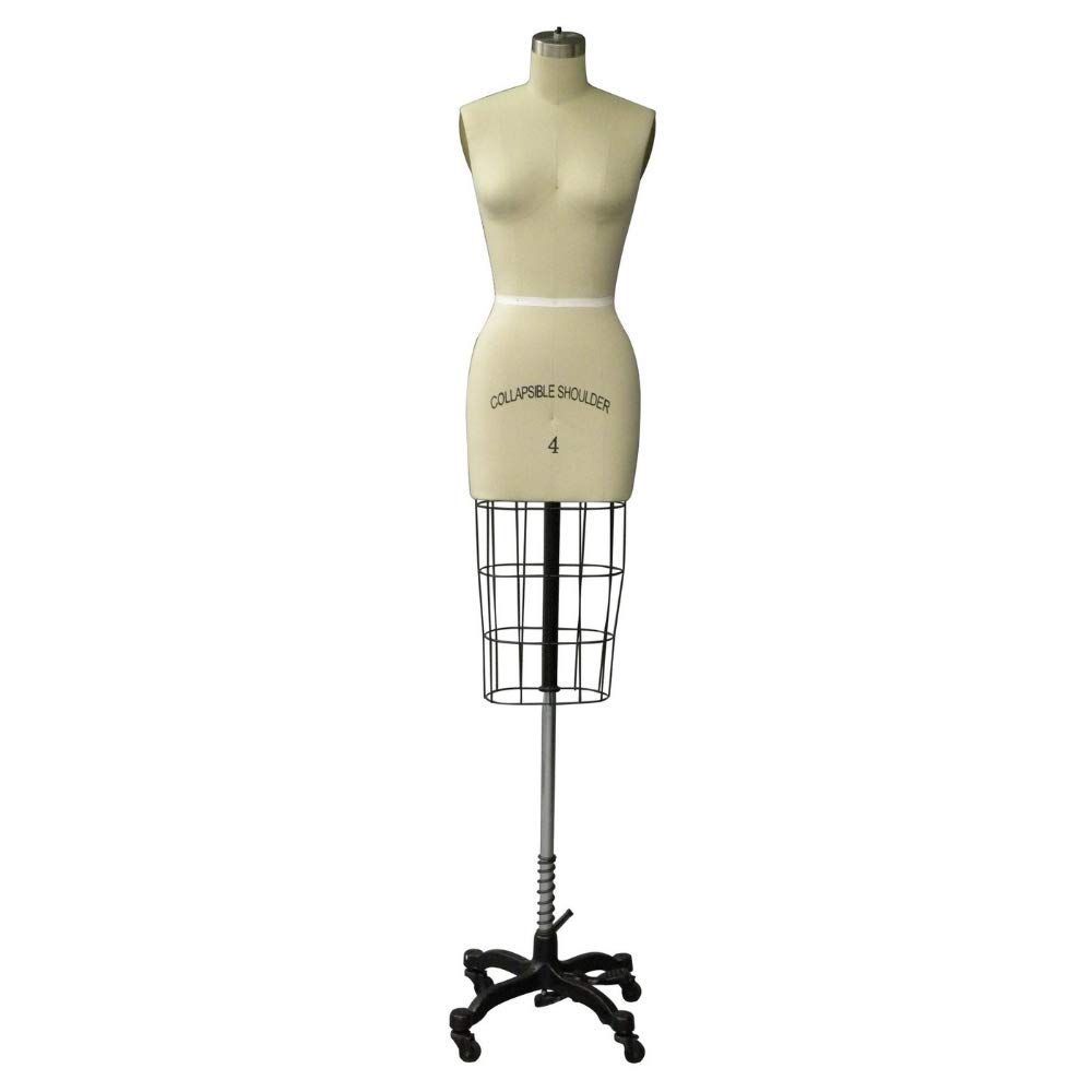 Professional Female Half Body Dress Form With Collapsible Shoulder professional-female-half-body-dress-form-with-collapsible-shoulder