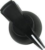 Push On Chicken Head Knob, Black