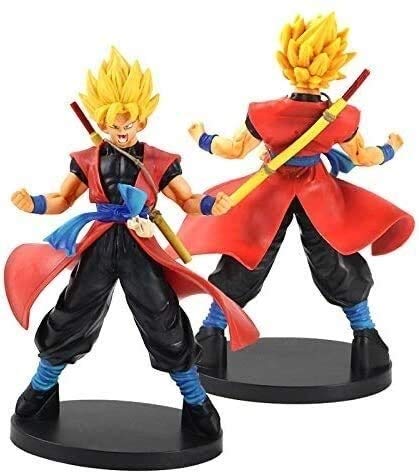 WANGSHAOFENG 24cm Dragon Ball Super Heroes Son Goku DXF 7th Anniversary PVC Action Figure Anime Mode