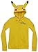 Meilaier Womens Cute Anime Pikachu Hoodie Zip Up Coats Jackets Sweatshirt Costume (M)