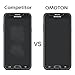 OMOTON Tempered Glass Screen Protector for Samsung Galaxy J7 2017/J7 V/J7 Sky Pro/J7 Perx [5.5 Inch](2017 Released), [2 Pack]