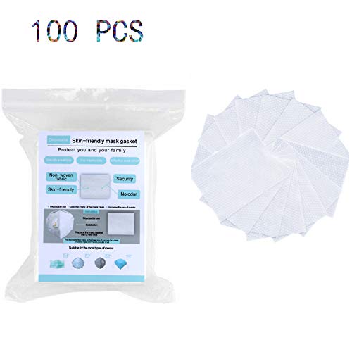 100 Disposable Filter Pads, Nonwoven Material,SkinFriendly and