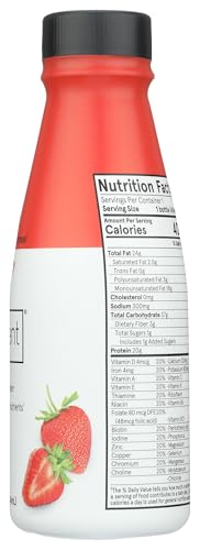 SOYLENT COMPLETE MEAL REPLACEMENT SHAKE, STRAWBERRY, 20G COMPLETE PROTEIN, 28 VITAMINS & MINERALS, LOW SUGAR, 14OZ (SINGLE BOTTLE)